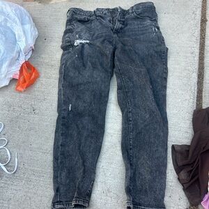 Old Navy women’s Dark Gray Relaxed Jeans